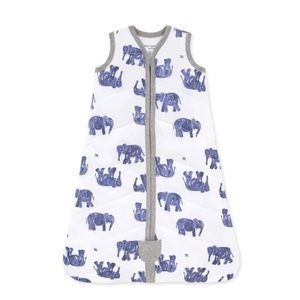 Burt’s bees baby size medium sleep sack for baby/toddler. Elephant print